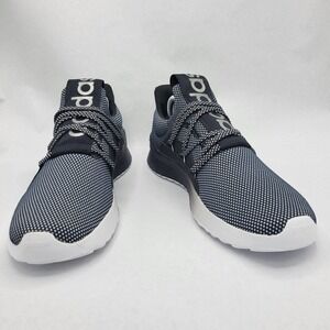 Adidas Cloudfoam Pure Mens Size 9.5 Navy White Comfort Athletic Sneakers GY1599